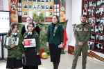 Открытие Года защитника Отечества состоялось в Дылымском лицее