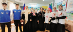 Активисты «Движения Первых» поддержали международную акцию «Георгиевская ленточка»