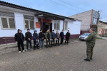 Первая группа призывников из Казбековского района отправилась на срочную военную службу
